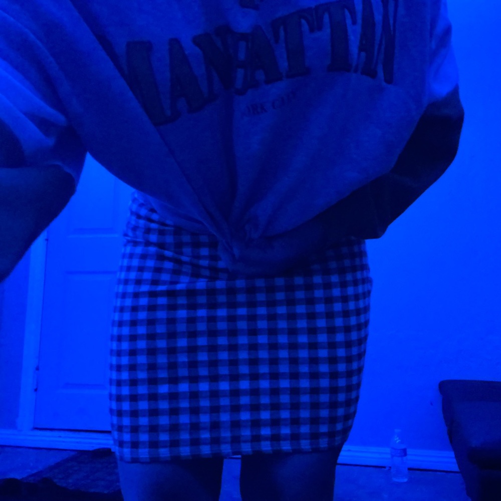 Plaid skirt